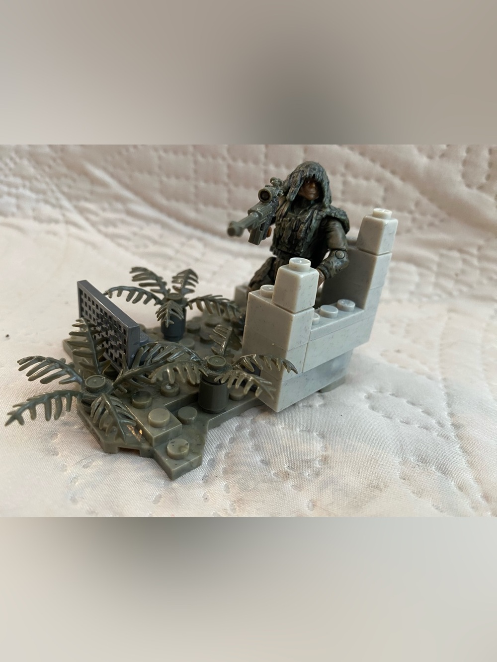 🧱 Mega Blocks Call of Duty Ghillie Suit Sniper Set 06852 🧱